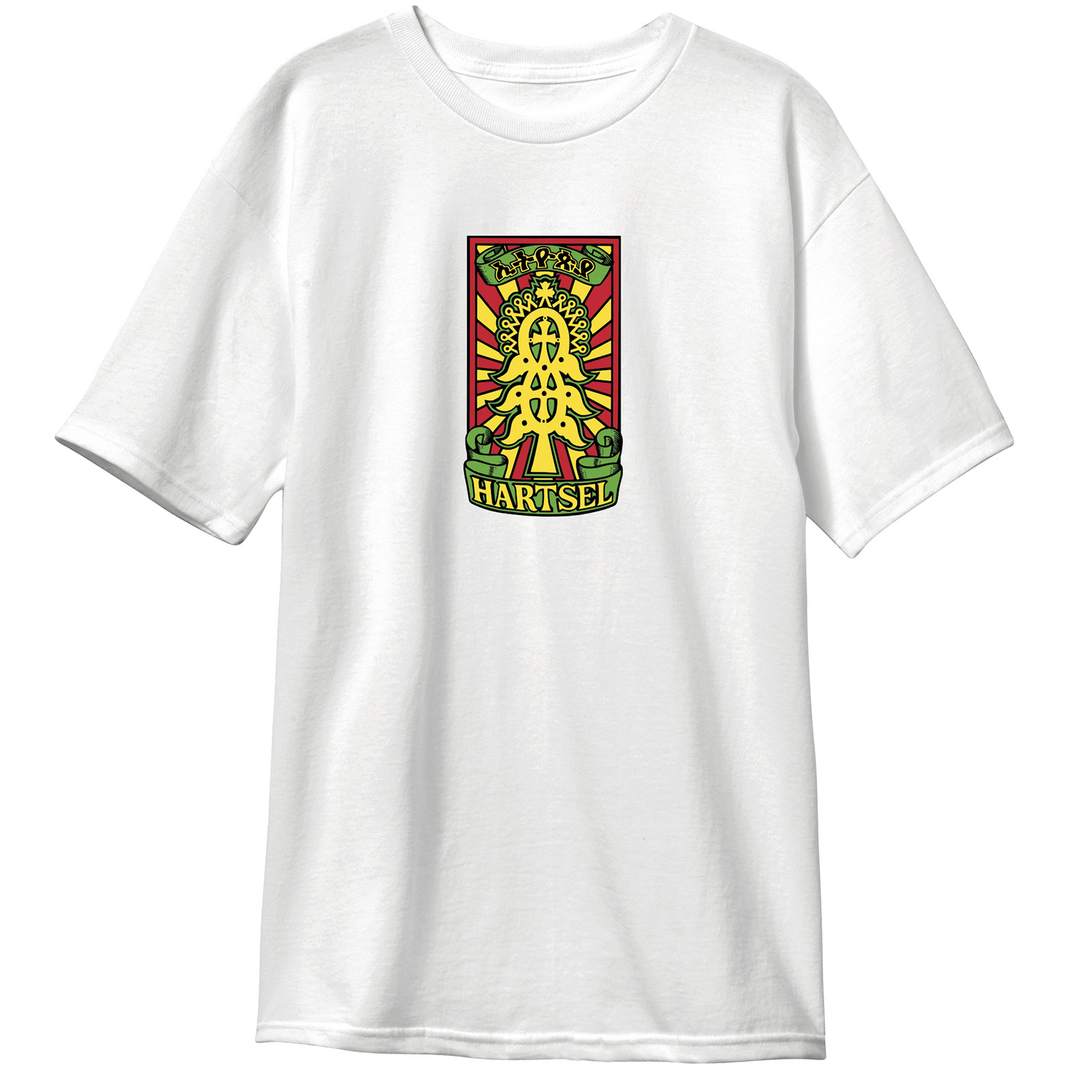 WORLD INDUSTRIES T - SHIRT HARTSEL TREE SS WHITE - SkateTillDeath.com