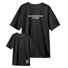 WORLD INDUSTRIES T - SHIRT SKATEBOARDING IS DEAD SS BLACK - SkateTillDeath.com