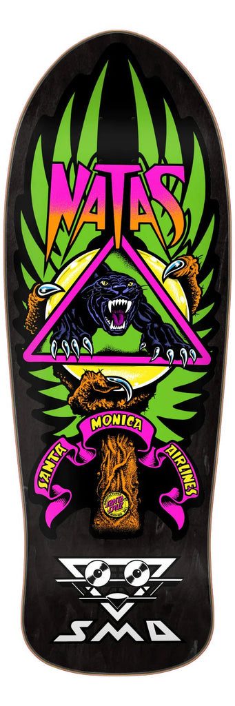 10.538in Natas Panther Lenticular Santa Cruz Reissue Skateboard Deck - SkateTillDeath.com