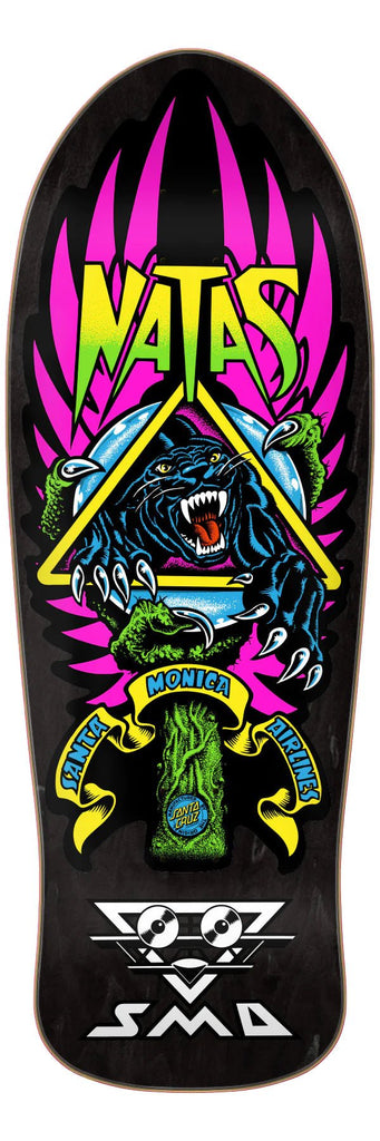 10.538in Natas Panther Lenticular Santa Cruz Reissue Skateboard Deck - SkateTillDeath.com