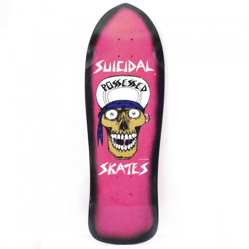 dogtown suicidal skates punk skull 10.125" old school skateboard deck