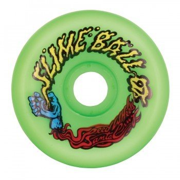 60mm Slime Balls Vomits 95a Neon Green - SkateTillDeath.com