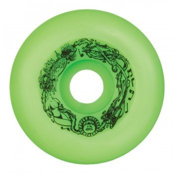 60mm Slime Balls Vomits 95a Neon Green - SkateTillDeath.com