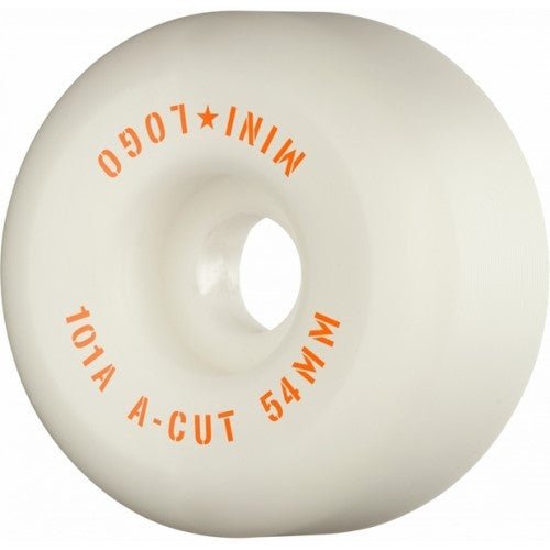 A-CUT "2" 54mm 101A (White) Wheels - SkateTillDeath.com