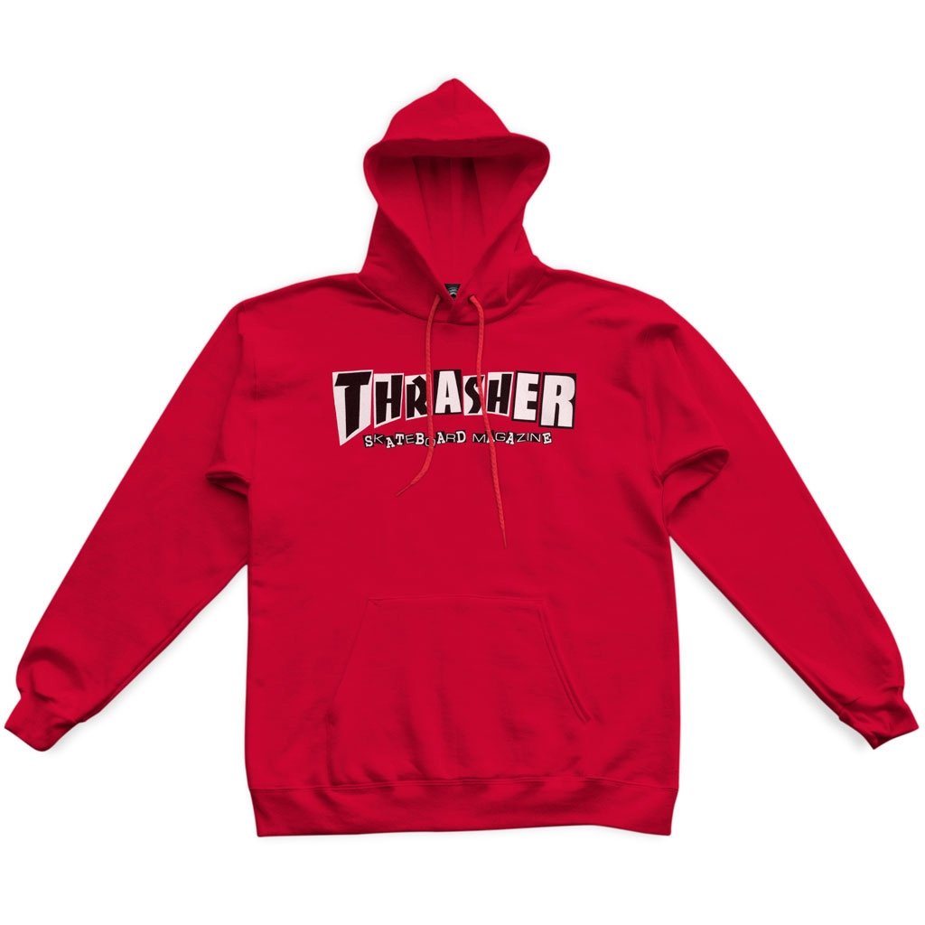 Baker x Thrasher Hood (Red) - SkateTillDeath.com