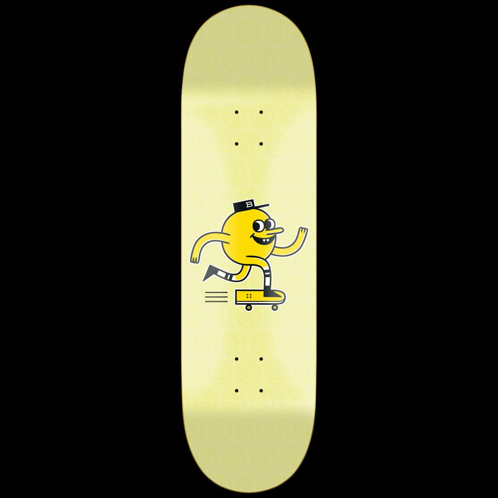 Blast Skates OG pastel yellow deck 8.5" - SkateTillDeath.com