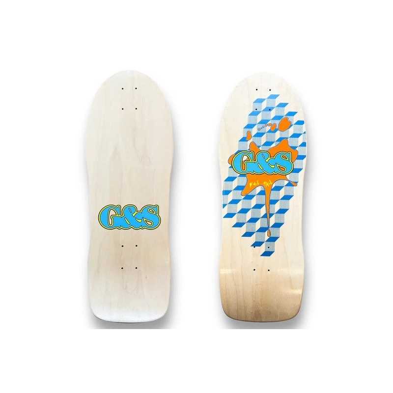 G&S FOILTAIL RE-ISSUE - OLD SCHOOL SKATEBOARD DECK - SkateTillDeath.com