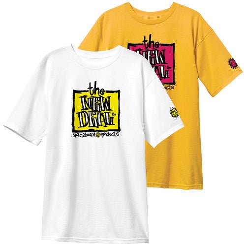 Original New Deal Napkin Logo T-shirt - SkateTillDeath.com