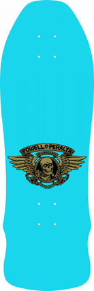 Powell Peralta GeeGah Ripper Skateboard Deck Aqua - 9.75 x 30 - SkateTillDeath.com