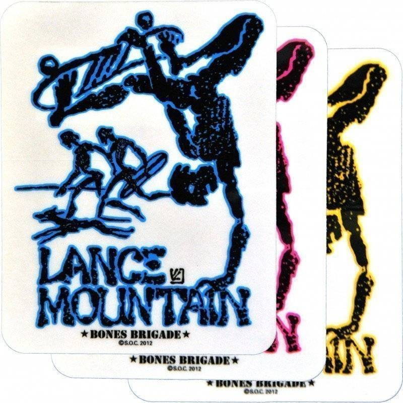 Powell Peralta Lance Mountain Sticker - SkateTillDeath.com