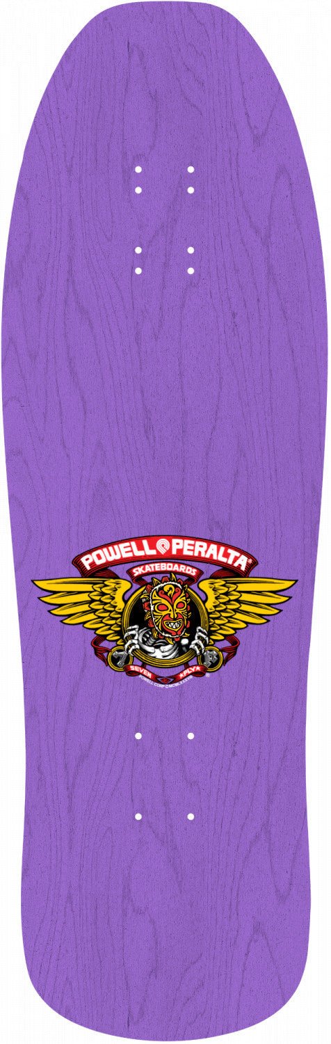 Powell Peralta Skateboard Shirt Nicky Guerrero Mask Athletic Heather Size S