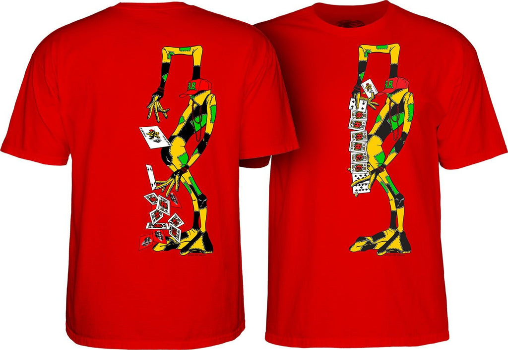 Powell Peralta Ray Barbee Rag Doll T-Shirt Red - SkateTillDeath.com