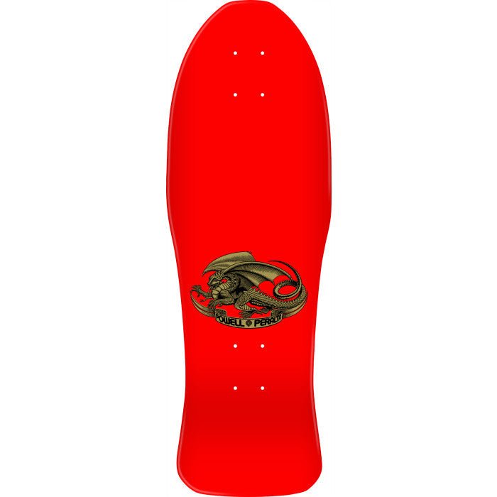 Powell Peralta Steve Caballero Dragon Skateboard Deck Red/Silver - 10 x 30 - SkateTillDeath.com