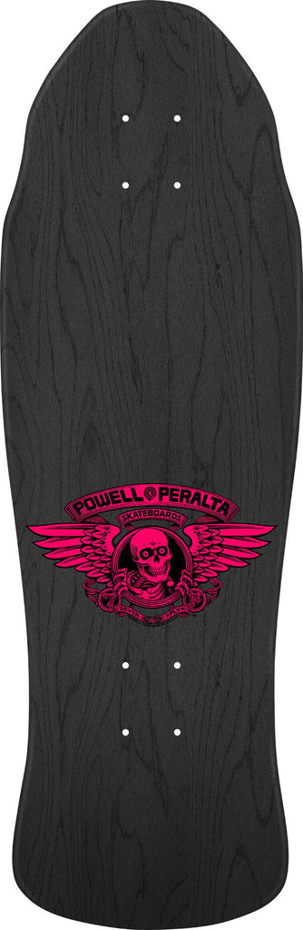 Powell Peralta Steve Caballero Street Reissue Skateboard Deck Black Stain - 9.625 x 29.75 - SkateTillDeath.com