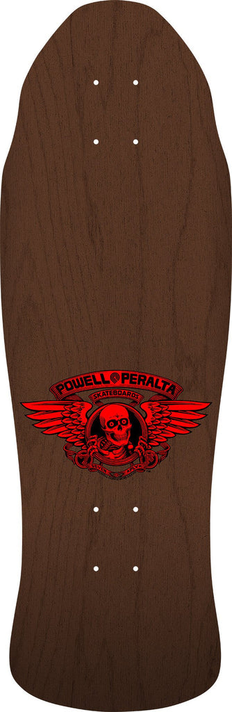 Powell Peralta Steve Caballero Street Reissue Skateboard Deck Red/Brown - 9.625 x 29.75 - SkateTillDeath.com
