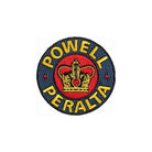 Powell Peralta Supreme embroidered patch 2.5" - SkateTillDeath.com