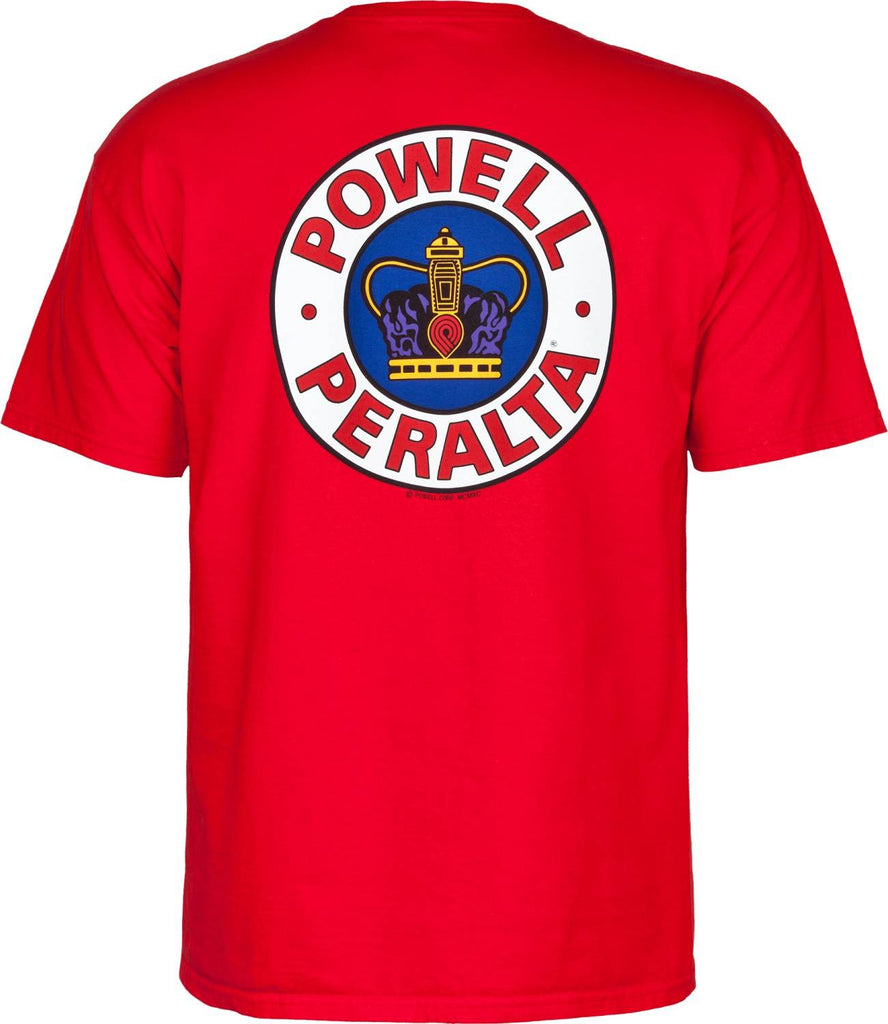 Powell Peralta Supreme T-Shirt Red - SkateTillDeath.com