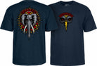 Powell Peralta Vallely Elephant T-shirt Navy - SkateTillDeath.com