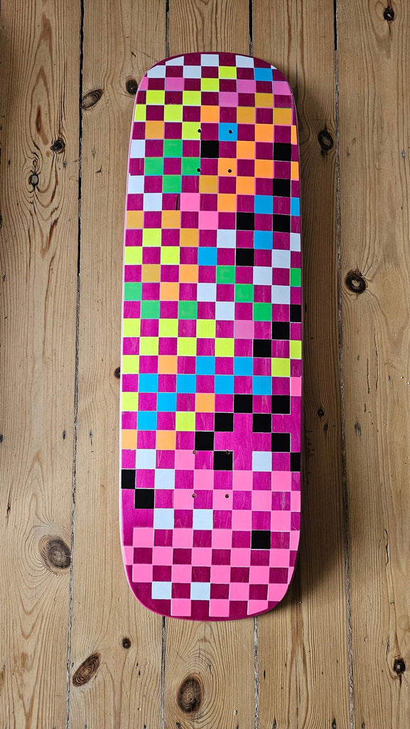 Prime Checkered Barnyard Deck 9.5" x 30" - SkateTillDeath.com