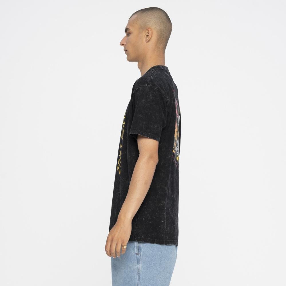 Roskopp Break T-Shirt black acid wash – SkateTillDeath.com