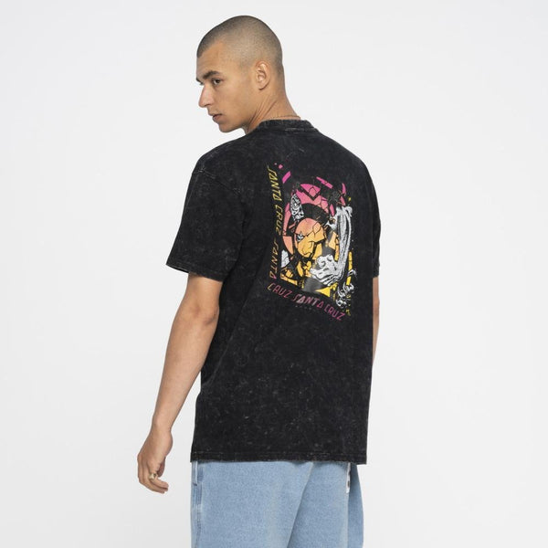 Roskopp Break T-Shirt black acid wash – SkateTillDeath.com