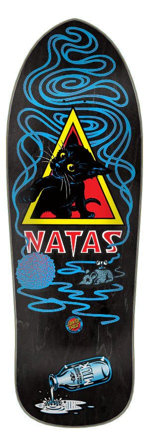 Natas/santa cruz  Old school skateboards, Classic skateboard, Skateboards