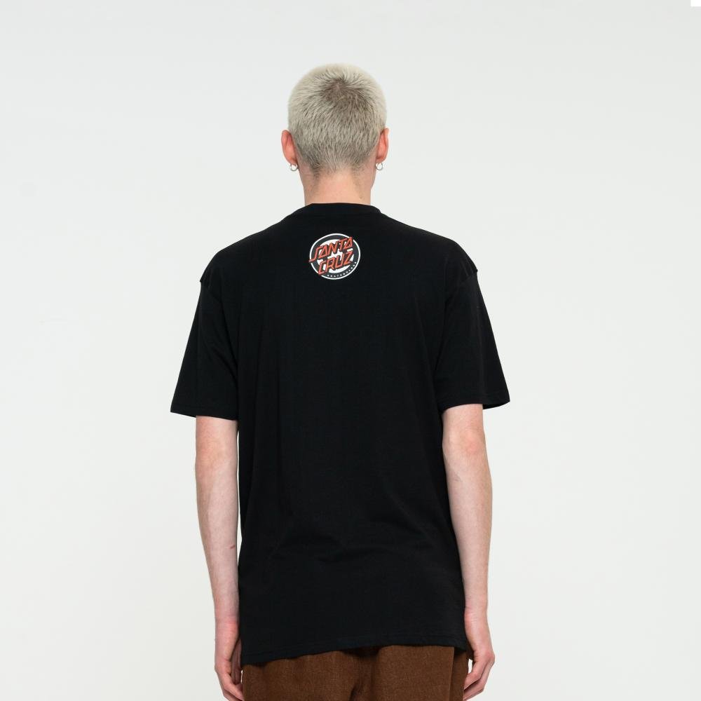 Santa Cruz T-Shirt (EU) Roskopp Face Front T-Shirt Black