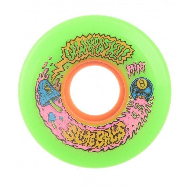 Slime Balls OG Slime 66mm 78a Pink & Blue Longboard Wheels