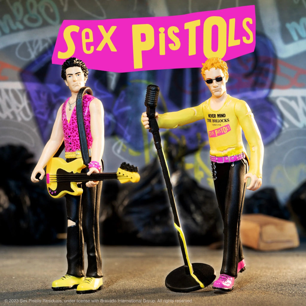 Sex Pistols ReAction Figures Wave 2 Sid Vicious (Never Mind The Bollocks) - SkateTillDeath.com