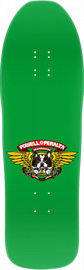 Skateboard deck Powell Peralta Frankie Hill Pro Bulldog Deck green - SkateTillDeath.com
