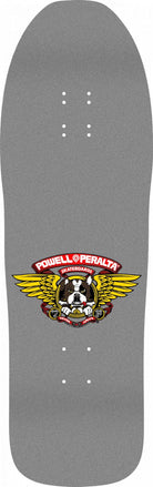 Skateboard deck Powell Peralta Frankie Hill Pro Bulldog Deck Silver - SkateTillDeath.com