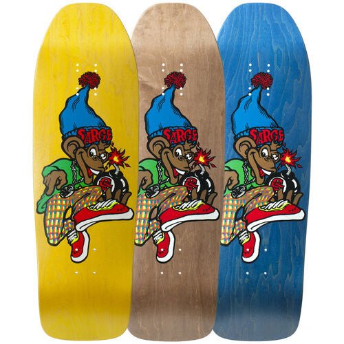 Skateboard deck The New Deal Sargent Monkey Bomber Screenprinted - SkateTillDeath.com