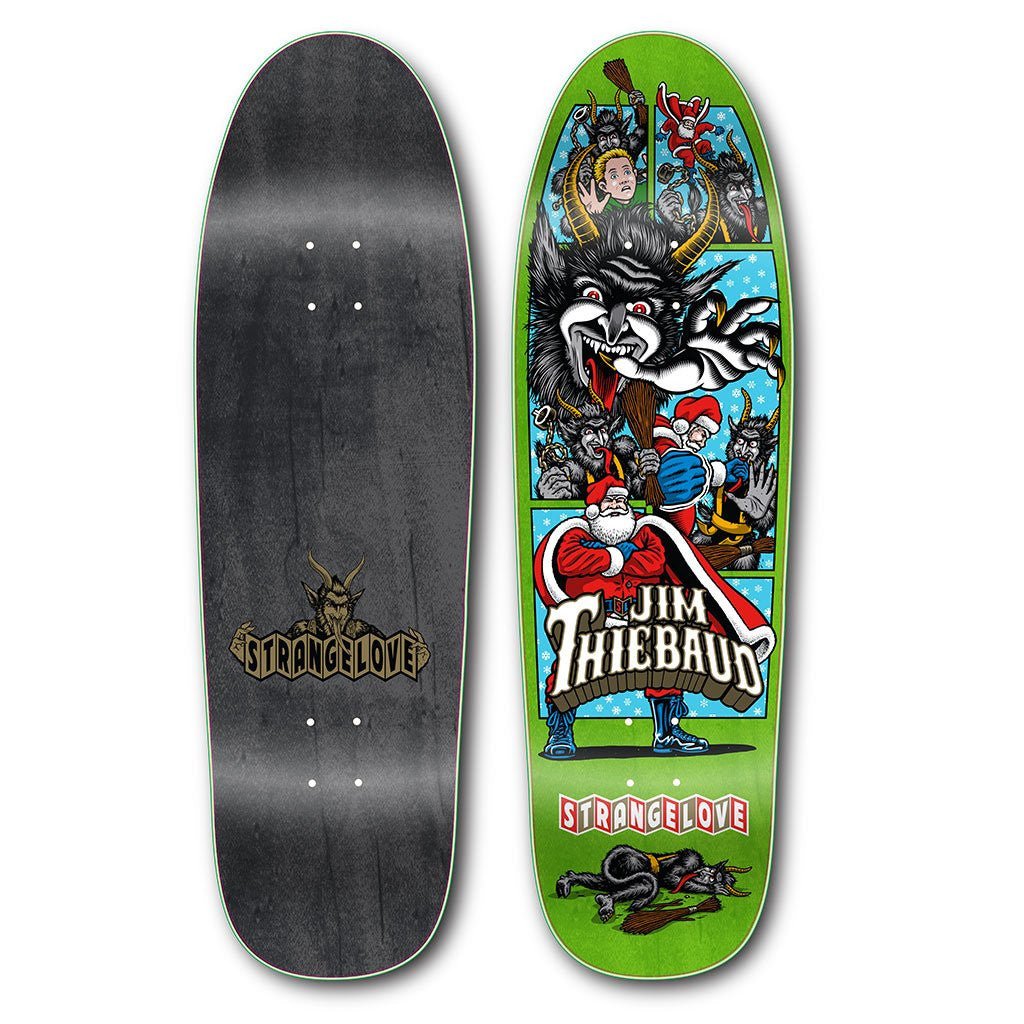 StrangeLove Sean Cliver / Jim Thiebaud Guest Deck 9.75" x 32.375" (Screened) - SkateTillDeath.com