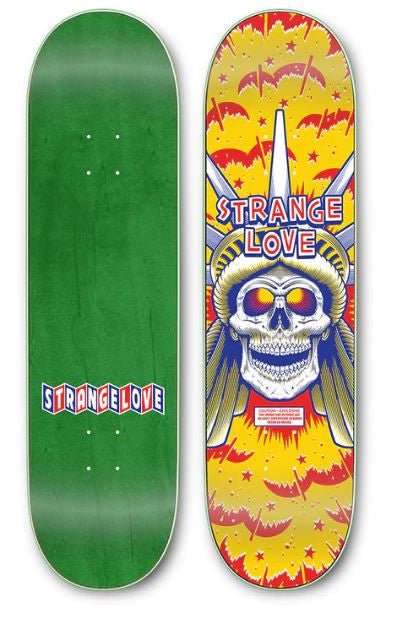 StrangeLove Skateboards Liberty / 8.5 Deck - SkateTillDeath.com