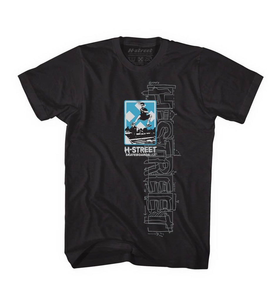 T-Shirt H-Street HOKUS POKUS LOGO IN BLACK - SkateTillDeath.com