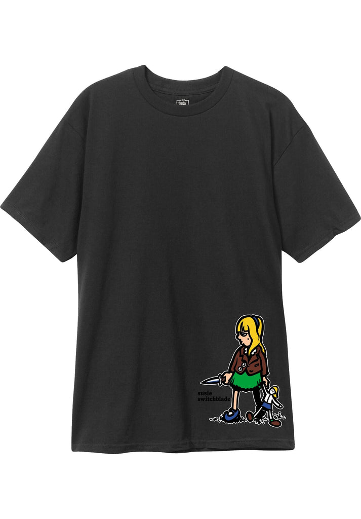T-shirt New-Deal Susie Switchblade - SkateTillDeath.com