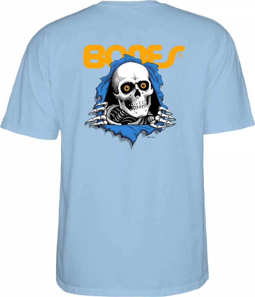 T-Shirt Powell-Peralta Ripper Powder Blue - SkateTillDeath.com