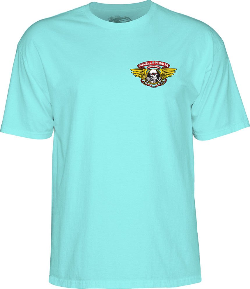 T-shirt Powell-Peralta™Winged Ripper Celadon - SkateTillDeath.com
