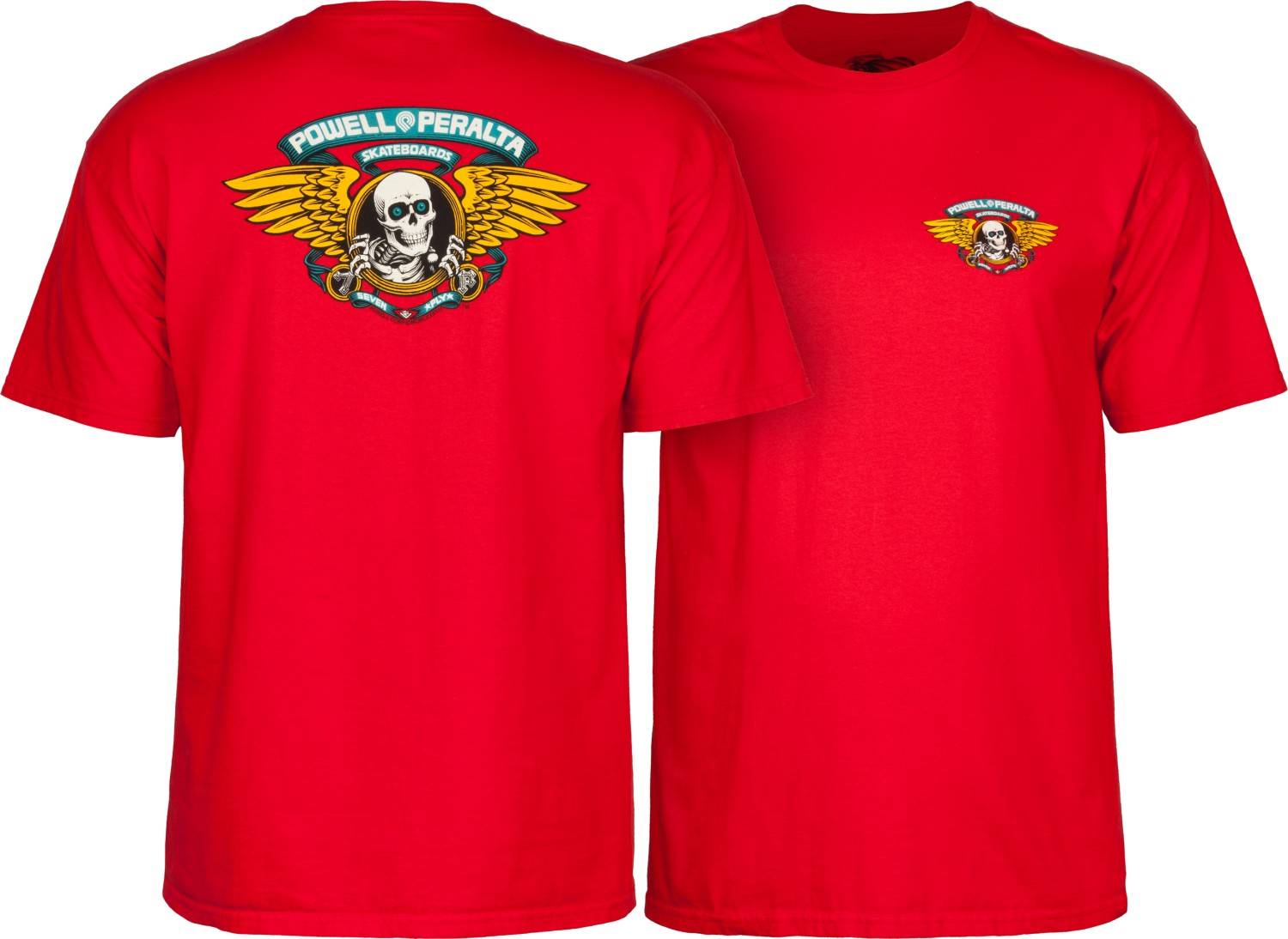 T-shirt Powell-Peralta™Winged Ripper Red – SkateTillDeath.com