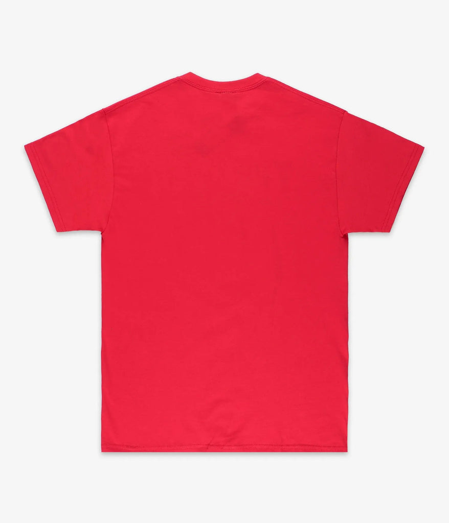 Thrasher X Baker Logo T-Shirt (Red) - SkateTillDeath.com