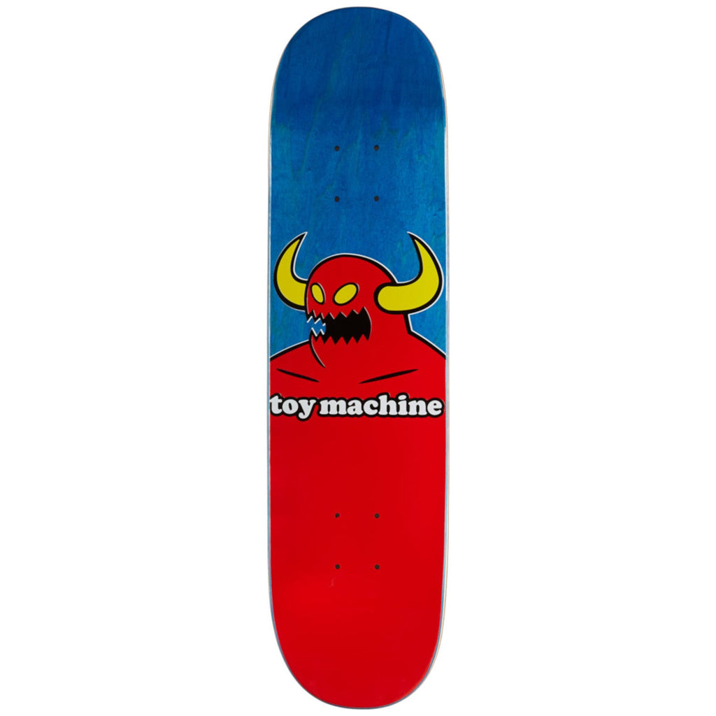 toy machine skateboard deck monster blue 7.375 - SkateTillDeath.com