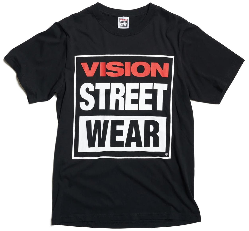 Vision Box Logo T-shirt - SkateTillDeath.com