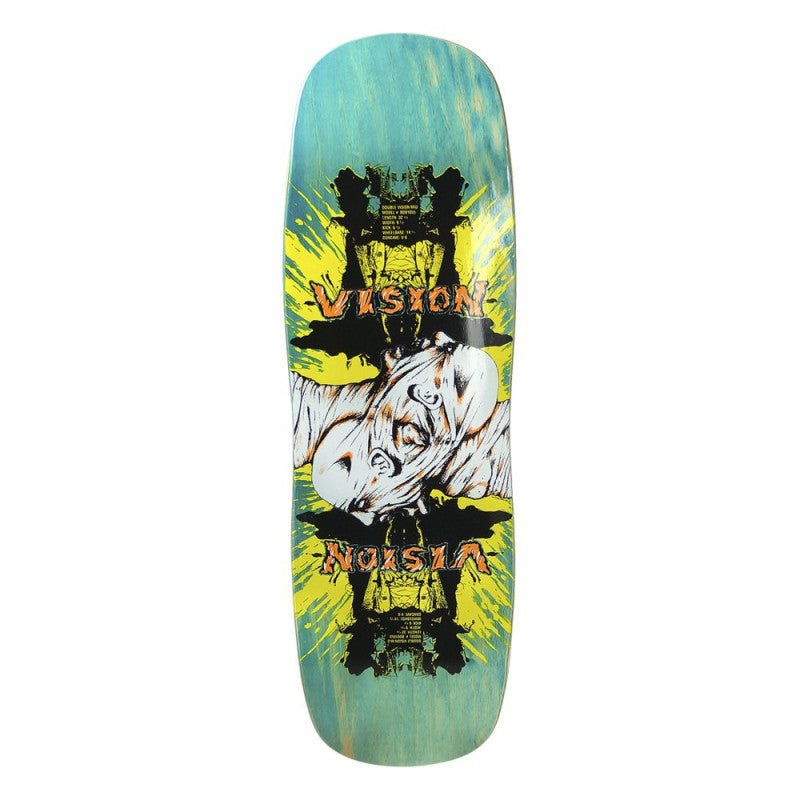 Vision double vision - old school skateboard deck - Turquoise - SkateTillDeath.com