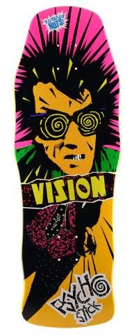 Vision Original Psycho Stick 10" Old School Skateboard Deck - SkateTillDeath.com