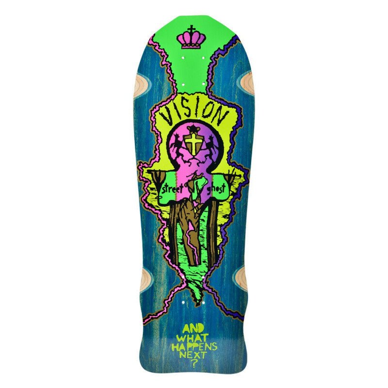 Vision Street Old Ghost 9.75" Old School Skateboard Deck - SkateTillDeath.com